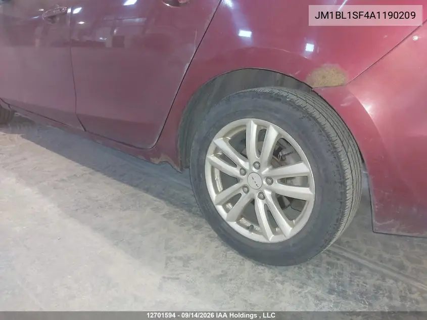 2010 MAZDA 3 VIN JM1BL1SF4A1190209 — фото 21