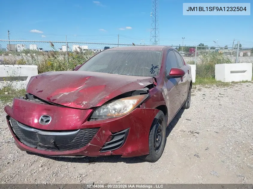 2010 MAZDA 3 VIN JM1BL1SF9A1232504 — фото 2