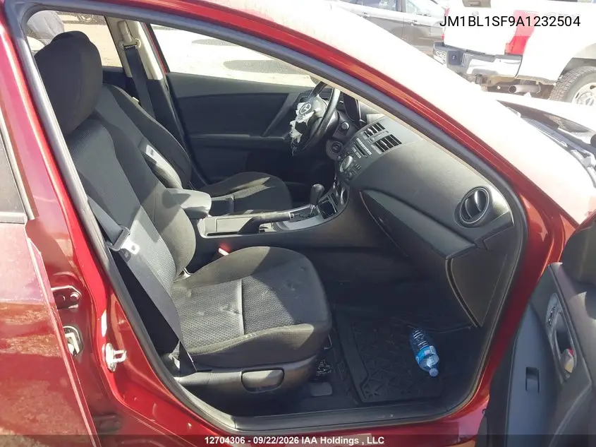 2010 MAZDA 3 VIN JM1BL1SF9A1232504 — фото 5