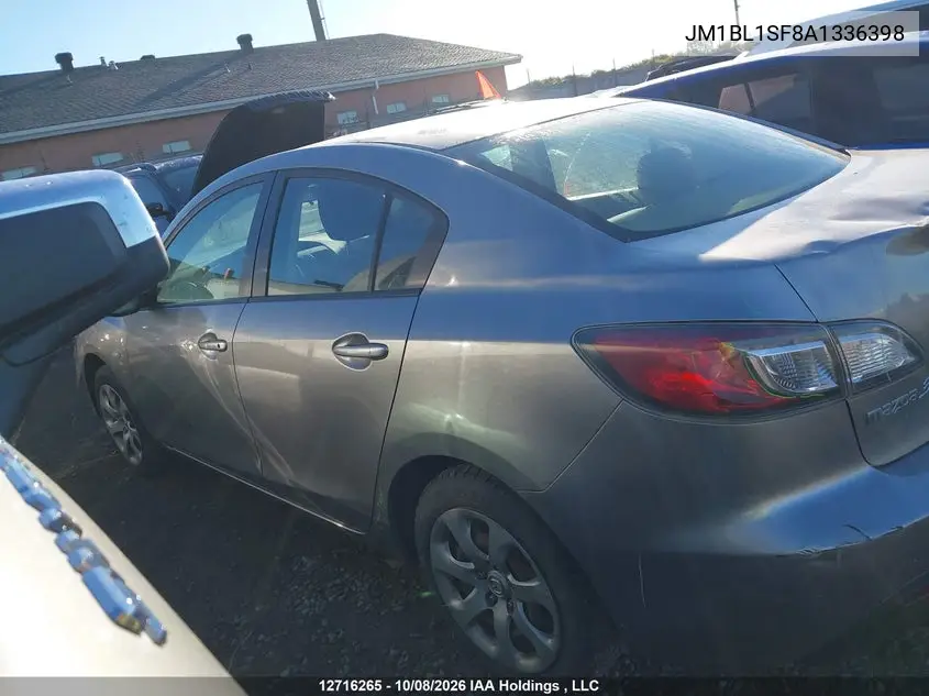 2010 MAZDA 3 VIN JM1BL1SF8A1336398 — фото 14