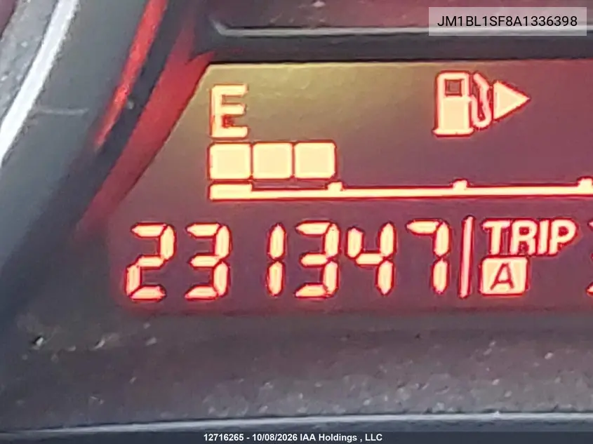 2010 MAZDA 3 VIN JM1BL1SF8A1336398 — фото 15