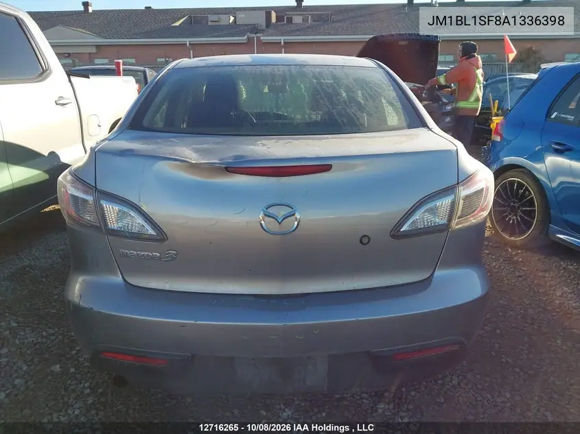 2010 MAZDA 3 VIN JM1BL1SF8A1336398 — фото 16