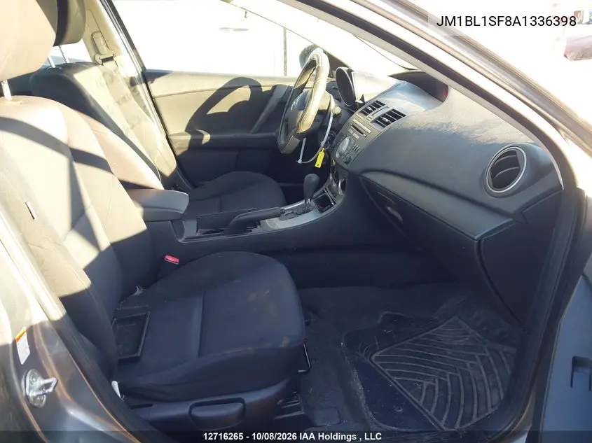 2010 MAZDA 3 VIN JM1BL1SF8A1336398 — фото 5