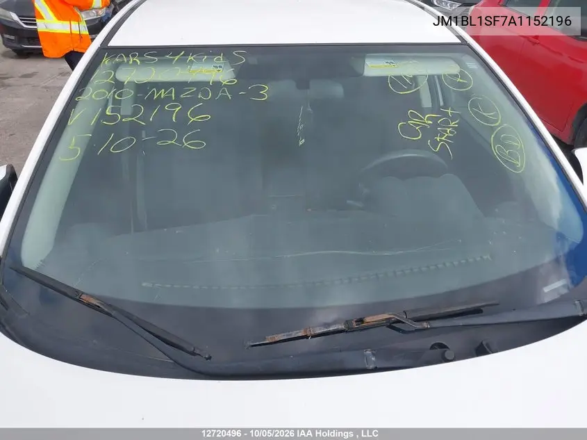 2010 MAZDA 3 VIN JM1BL1SF7A1152196 — фото 17