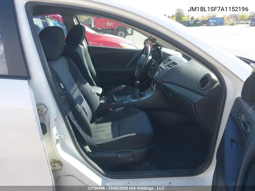 2010 MAZDA 3 VIN JM1BL1SF7A1152196 — фото 5