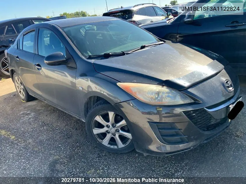 MAZDA 3 2010, VIN JM1BL1SF3A1122824