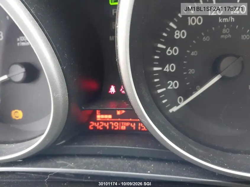 2010 MAZDA 3 VIN JM1BL1SF2A1178771 — фото 12