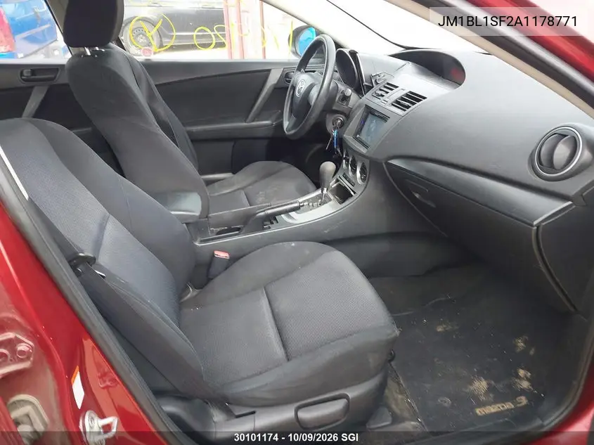 2010 MAZDA 3 VIN JM1BL1SF2A1178771 — фото 5