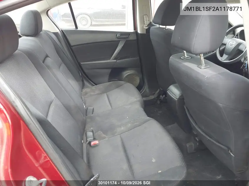 2010 MAZDA 3 VIN JM1BL1SF2A1178771 — фото 8