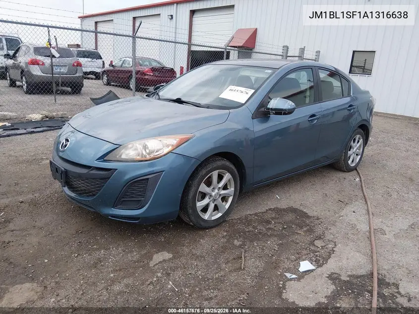 2010 MAZDA 3 VIN JM1BL1SF1A1316638 — фото 2