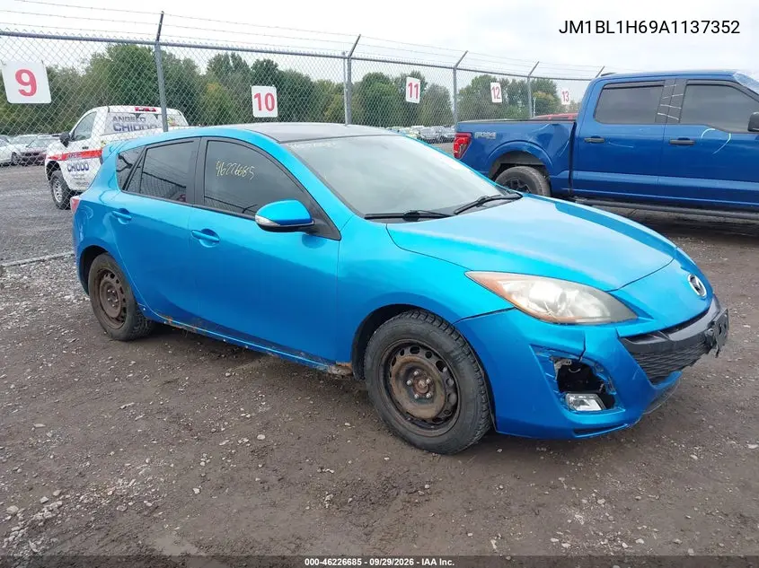 MAZDA 3 2010, VIN JM1BL1H69A1137352