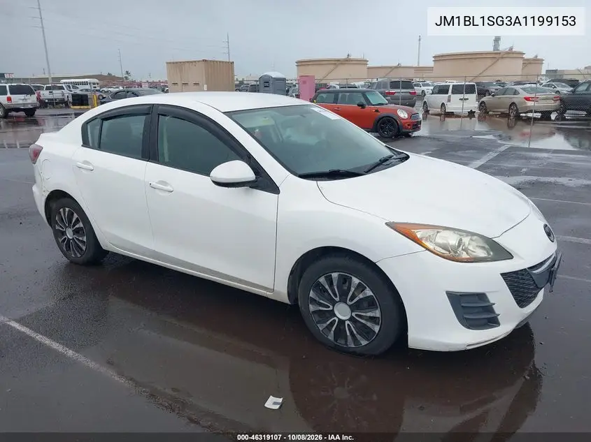MAZDA 3 2010, VIN JM1BL1SG3A1199153