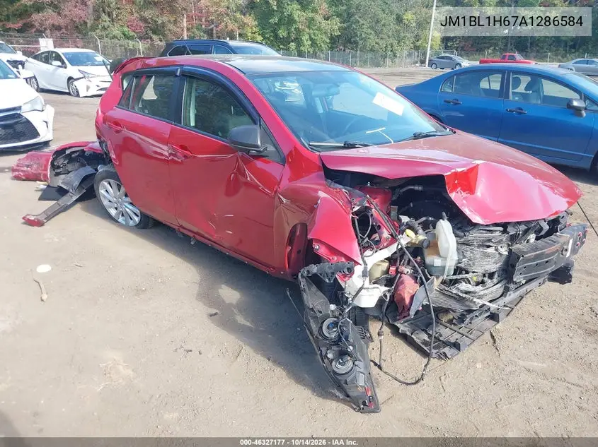 MAZDA 3 2010, VIN JM1BL1H67A1286584