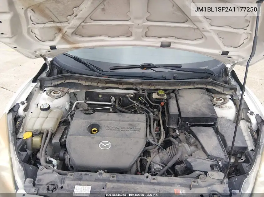 2010 MAZDA 3 VIN JM1BL1SF2A1177250 — фото 10