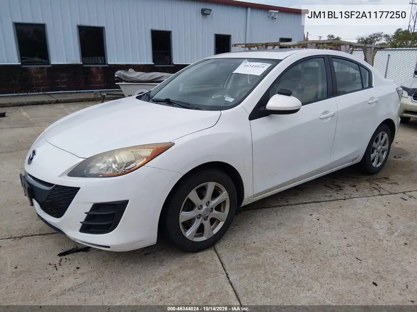2010 MAZDA 3 VIN JM1BL1SF2A1177250 — фото 2