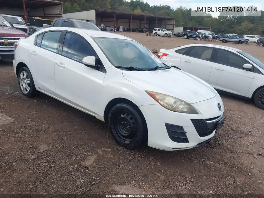 MAZDA 3 2010, VIN JM1BL1SF7A1201414