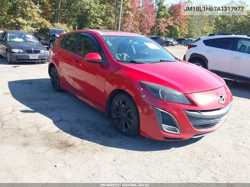 MAZDA 3 2010, VIN JM1BL1H67A1317977