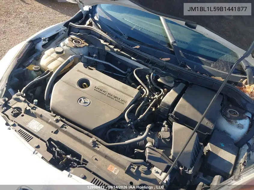 2011 MAZDA 3 VIN JM1BL1L59B1441877 — фото 10