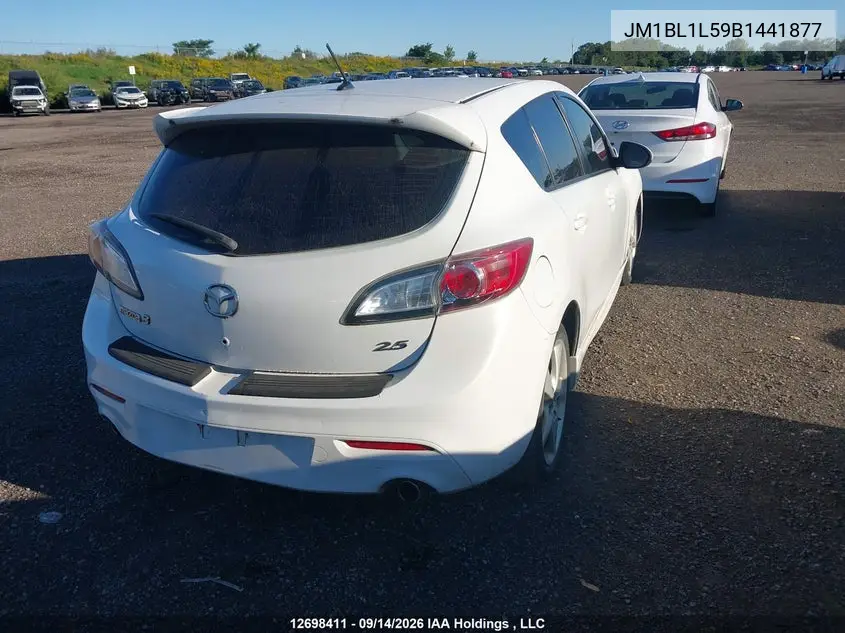 2011 MAZDA 3 VIN JM1BL1L59B1441877 — фото 4