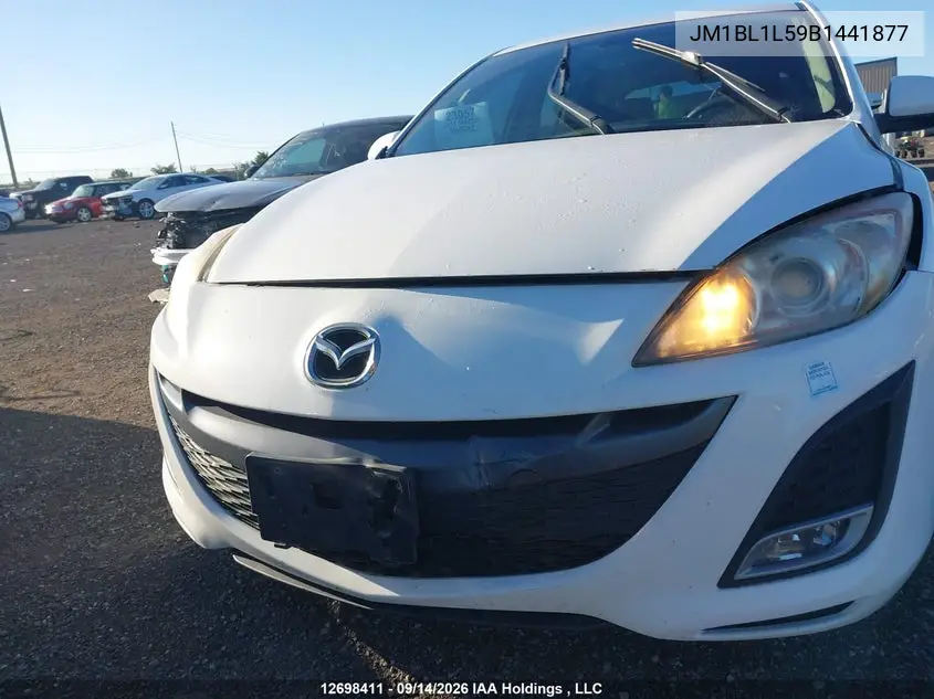 2011 MAZDA 3 VIN JM1BL1L59B1441877 — фото 6
