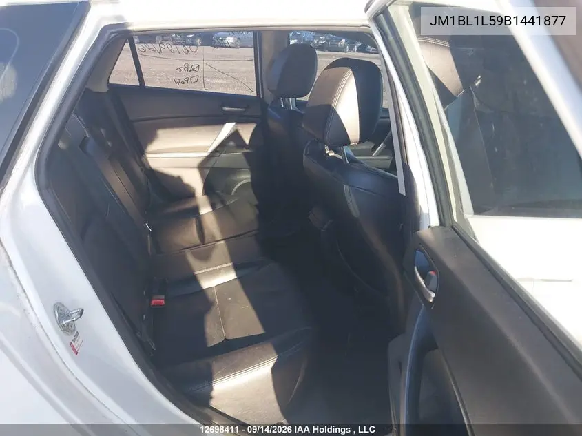2011 MAZDA 3 VIN JM1BL1L59B1441877 — фото 8