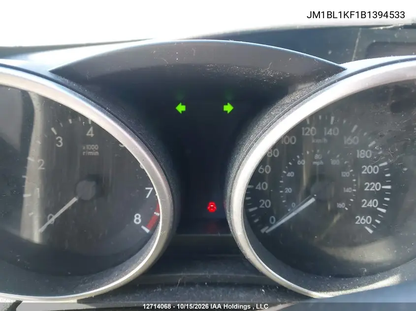 2011 MAZDA 3 VIN JM1BL1KF1B1394533 — фото 14
