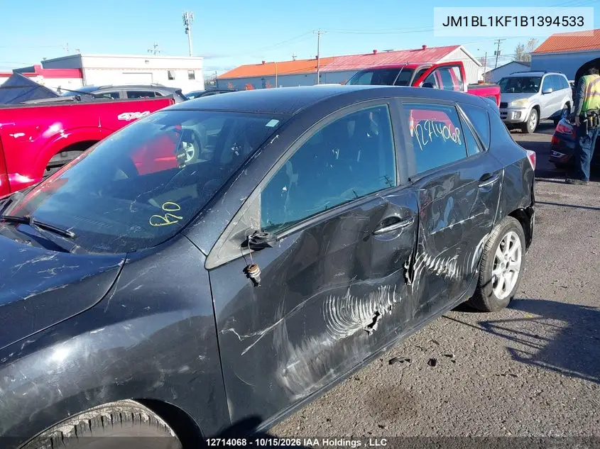 2011 MAZDA 3 VIN JM1BL1KF1B1394533 — фото 6