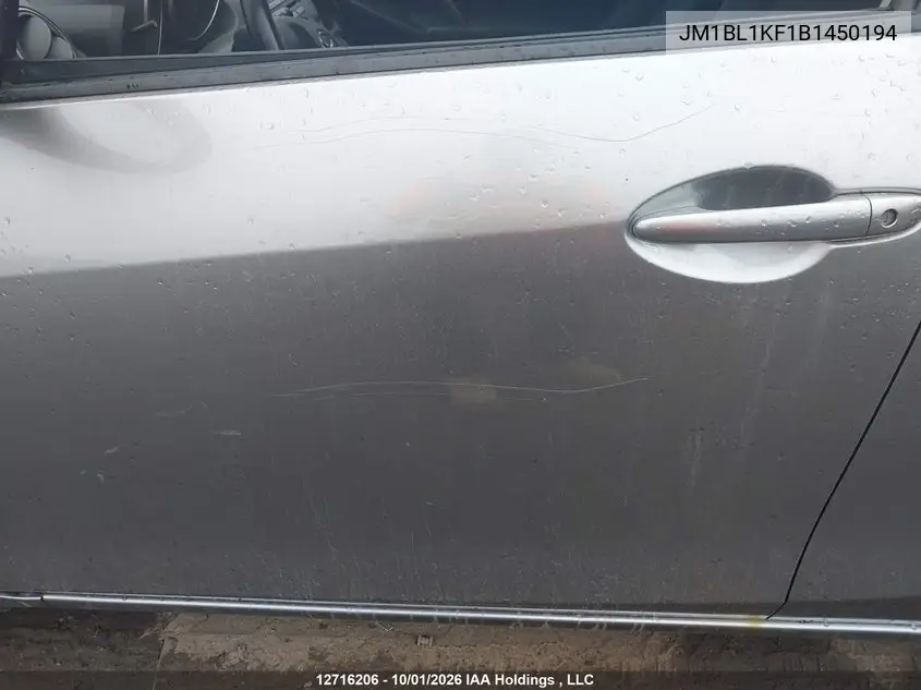 2011 MAZDA 3 VIN JM1BL1KF1B1450194 — фото 20
