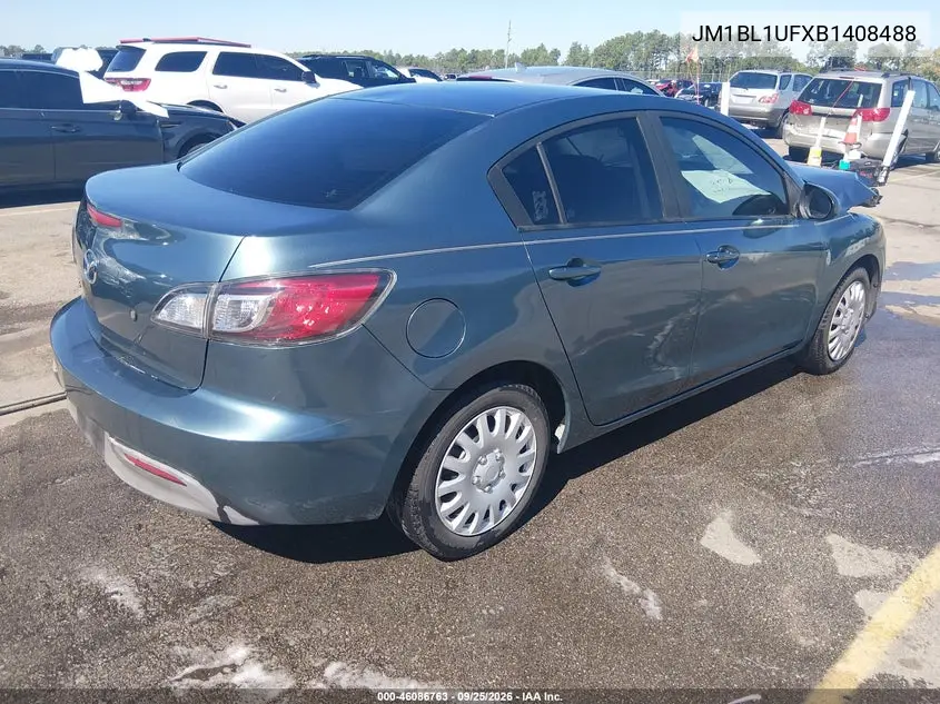 2011 MAZDA 3 VIN JM1BL1UFXB1408488 — фото 4