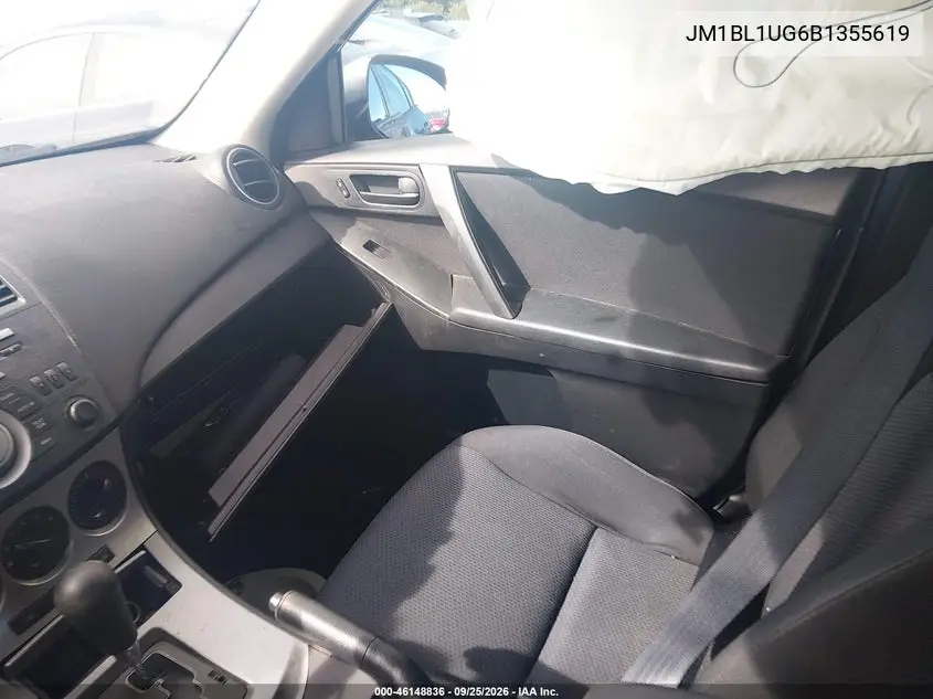 2011 MAZDA 3 VIN JM1BL1UG6B1355619 — фото 5