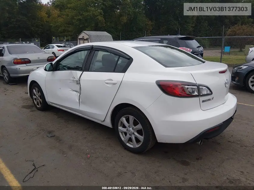 2011 MAZDA 3 VIN JM1BL1VG3B1377303 — фото 3