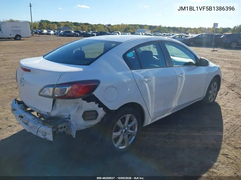 2011 MAZDA 3 VIN JM1BL1VF5B1386396 — фото 4