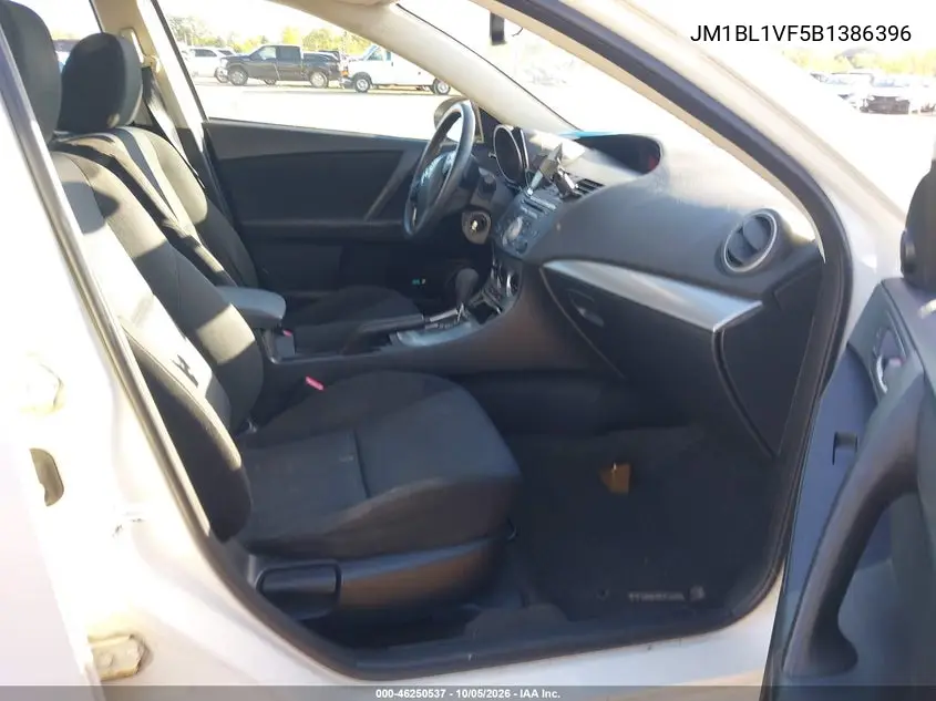 2011 MAZDA 3 VIN JM1BL1VF5B1386396 — фото 5