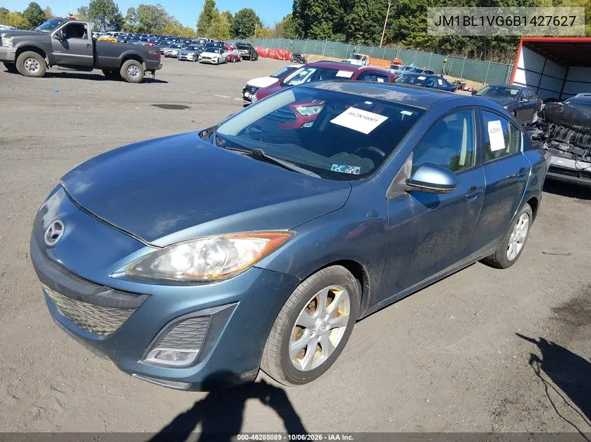 2011 MAZDA 3 VIN JM1BL1VG6B1427627 — фото 2