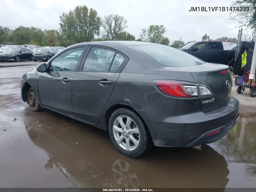 2011 MAZDA 3 VIN JM1BL1VF1B1474233 — фото 3