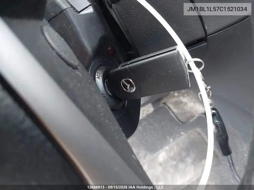 2012 MAZDA 3 VIN JM1BL1L57C1521034 — фото 11