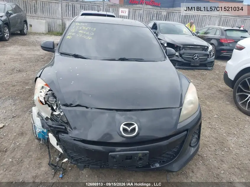 2012 MAZDA 3 VIN JM1BL1L57C1521034 — фото 12