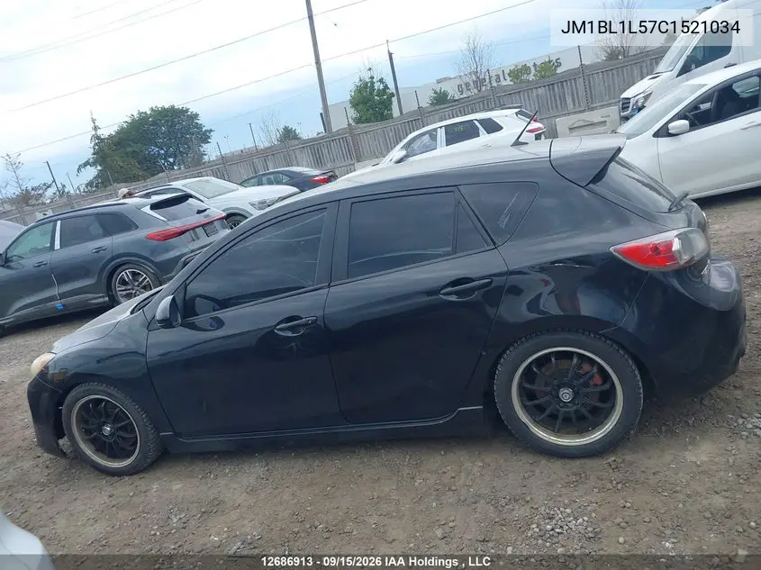 2012 MAZDA 3 VIN JM1BL1L57C1521034 — фото 14