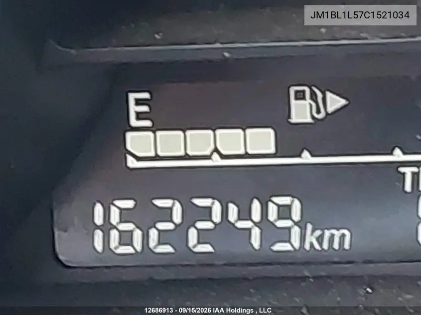 2012 MAZDA 3 VIN JM1BL1L57C1521034 — фото 15