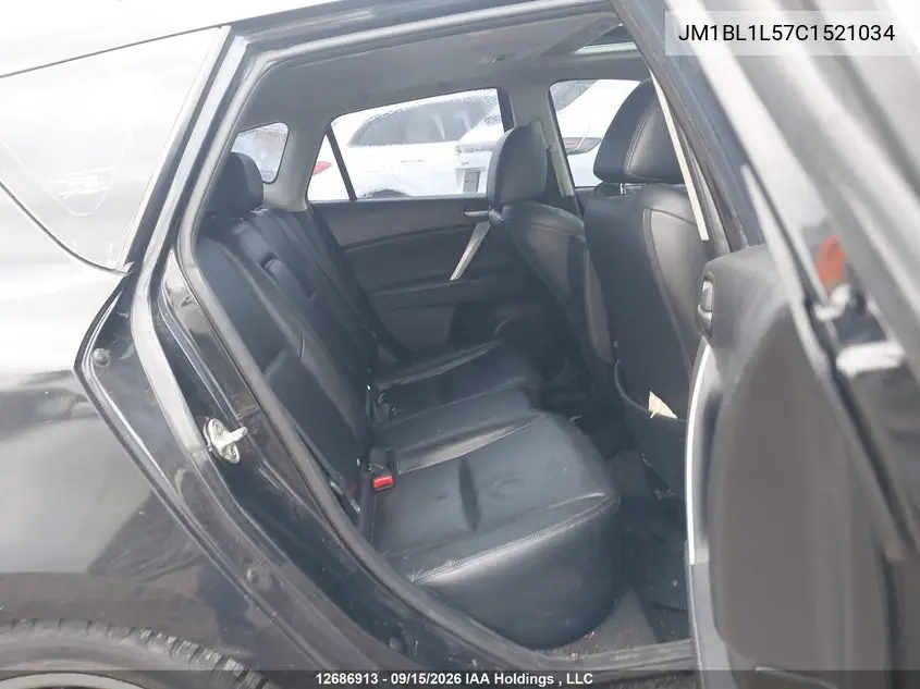 2012 MAZDA 3 VIN JM1BL1L57C1521034 — фото 8