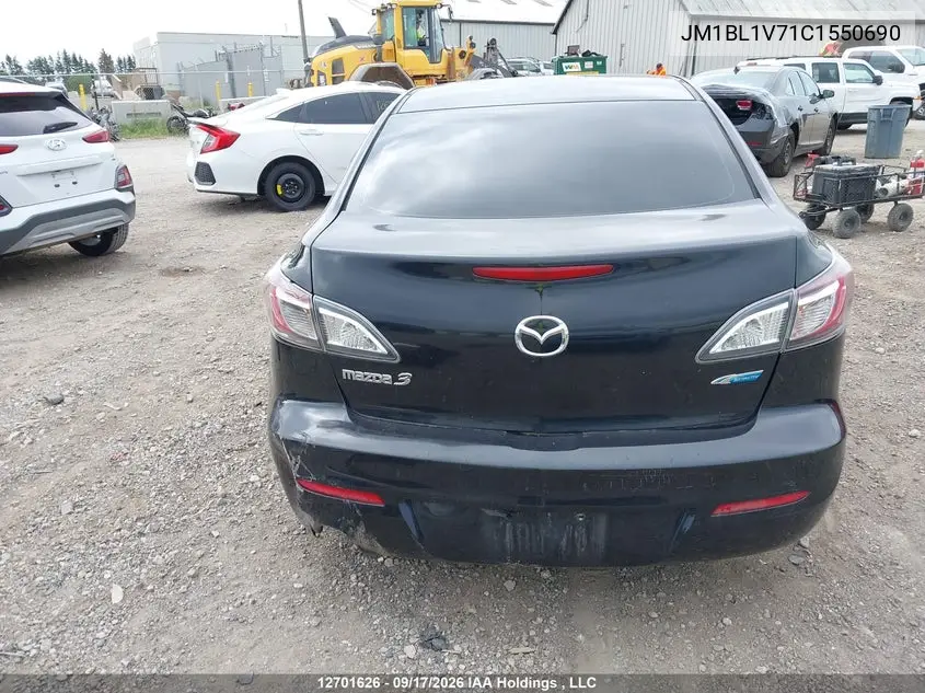 2012 MAZDA 3 VIN JM1BL1V71C1550690 — фото 17