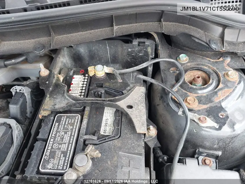 2012 MAZDA 3 VIN JM1BL1V71C1550690 — фото 19