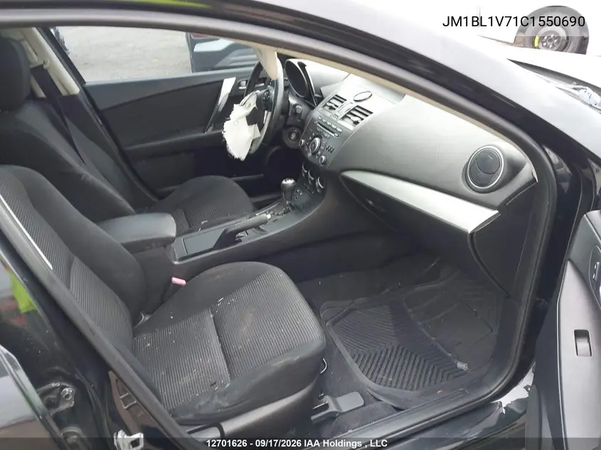 2012 MAZDA 3 VIN JM1BL1V71C1550690 — фото 5