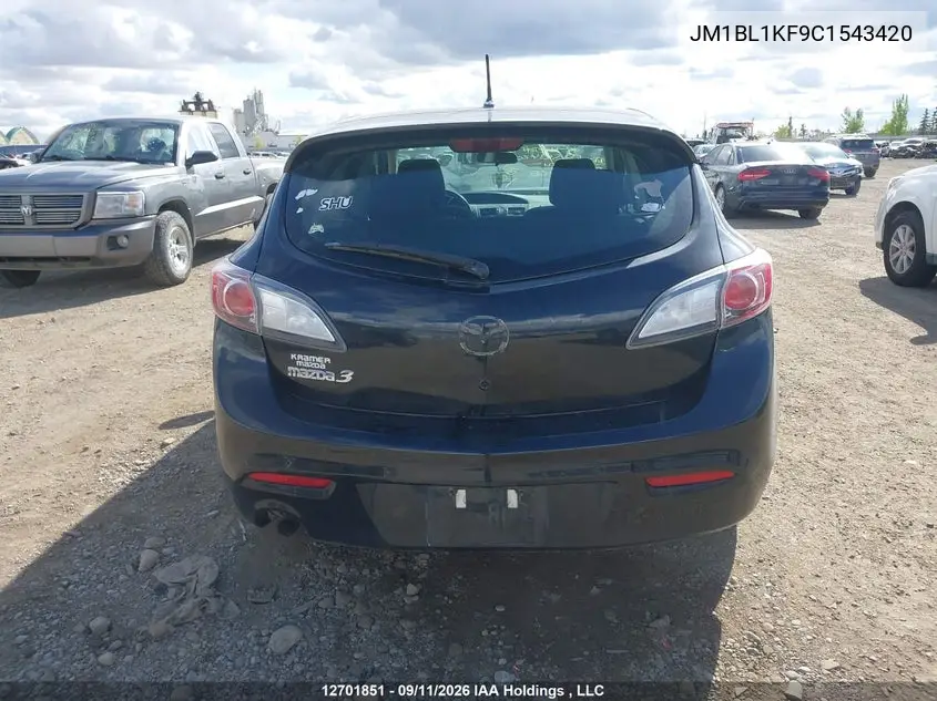 2012 MAZDA 3 VIN JM1BL1KF9C1543420 — фото 15