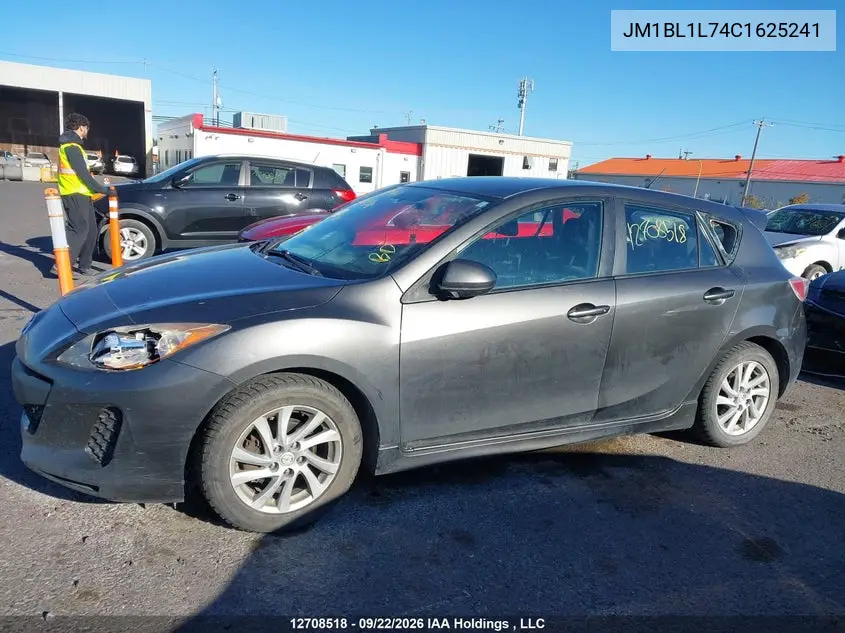 2012 MAZDA 3 VIN JM1BL1L74C1625241 — фото 14