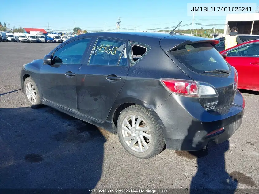 2012 MAZDA 3 VIN JM1BL1L74C1625241 — фото 3
