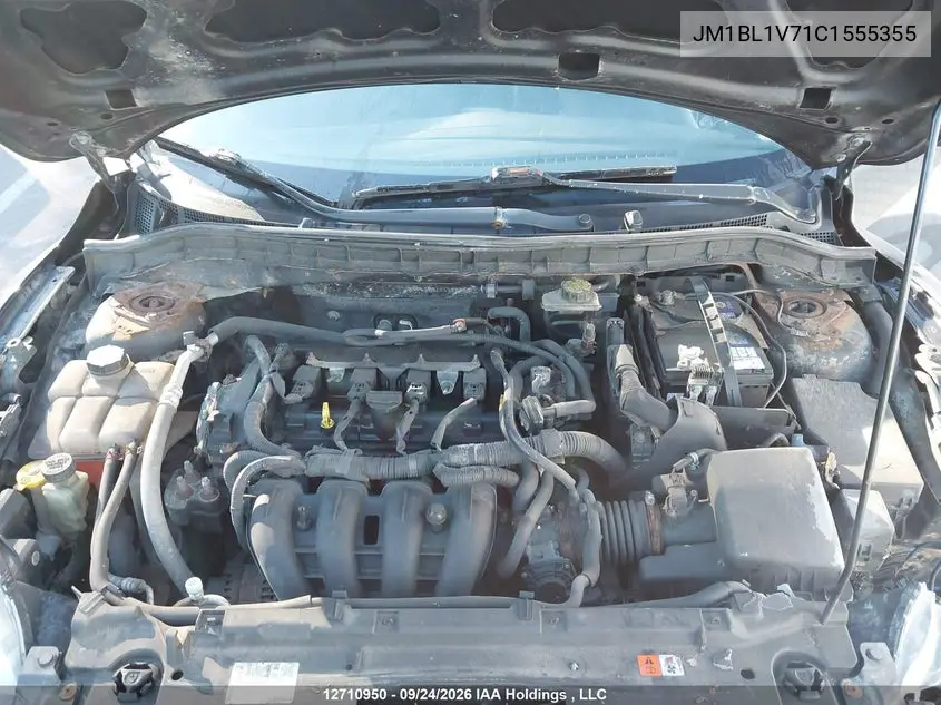 2012 MAZDA 3 VIN JM1BL1V71C1555355 — фото 10