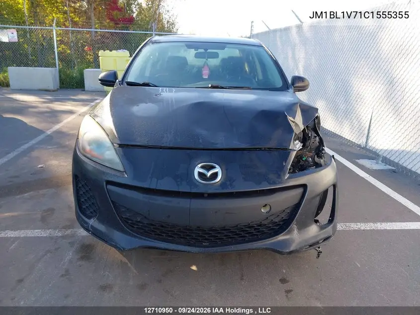 2012 MAZDA 3 VIN JM1BL1V71C1555355 — фото 12