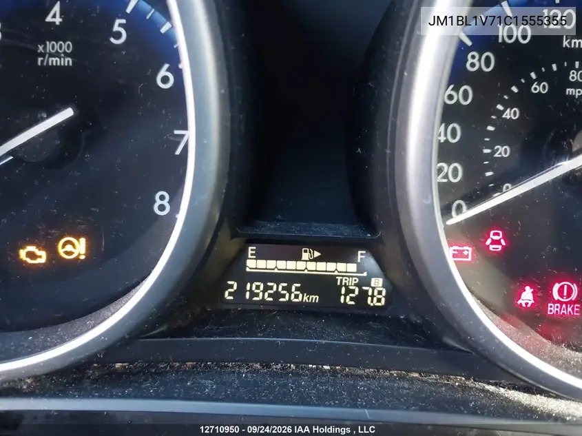 2012 MAZDA 3 VIN JM1BL1V71C1555355 — фото 15