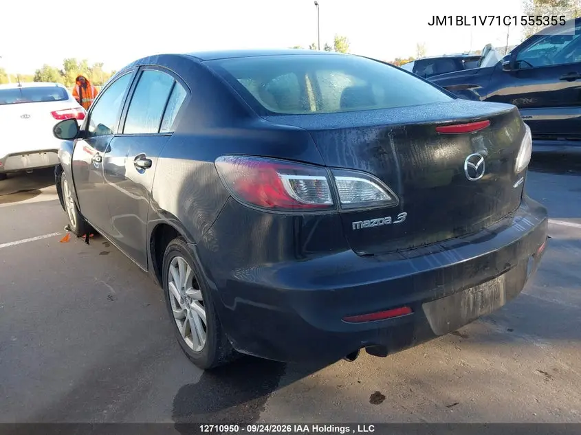 2012 MAZDA 3 VIN JM1BL1V71C1555355 — фото 3